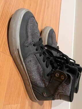 Supra Vaiders - High Top (Black & Speckle Grey)